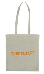 Baumwolltasche Currenta grau